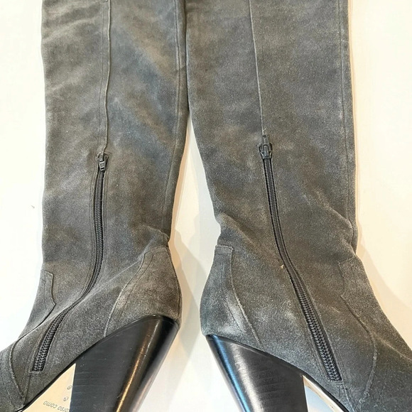 Corso Como Over the knee Suede gray Boots Size 6M - Picture 2 of 16
